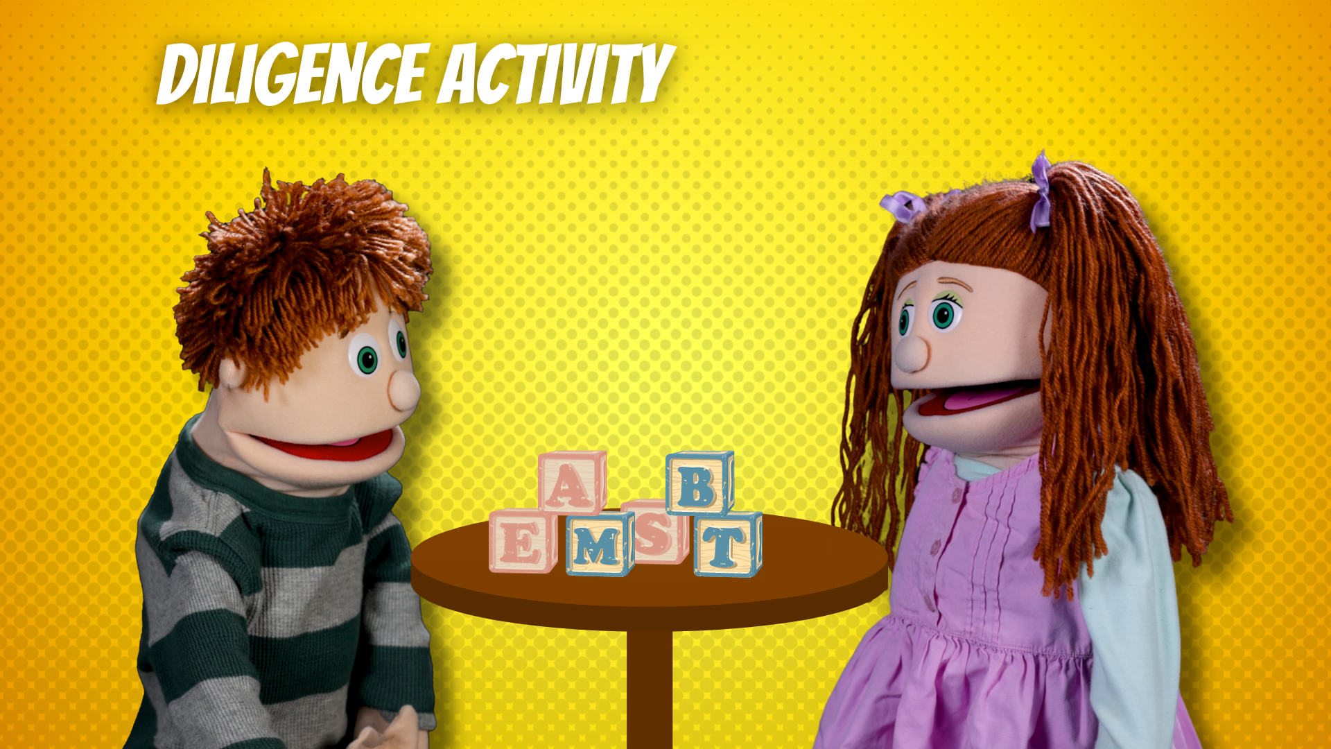 Who Can Do it First? | Diligence Character Time Activity - In the Gap Kids