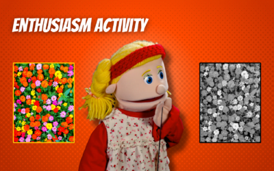 A Little Color | Enthusiasm Character Time Activity